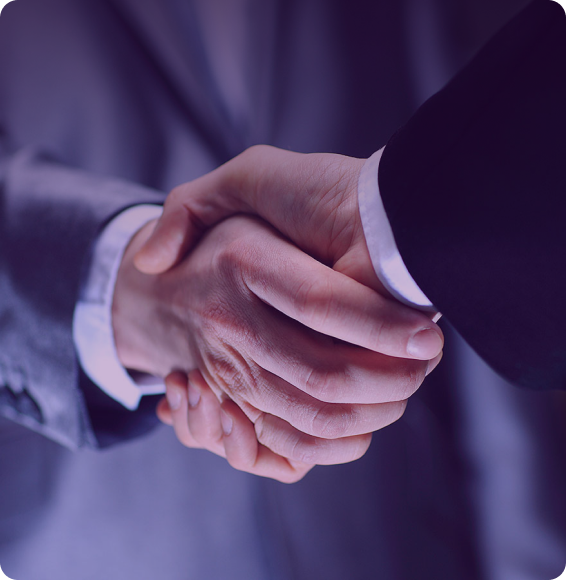 Business handshake